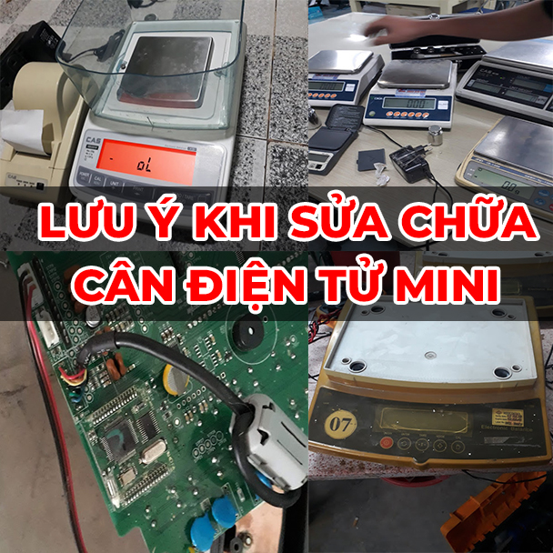 lưu ý khi sửa chữa cân điện tử mini